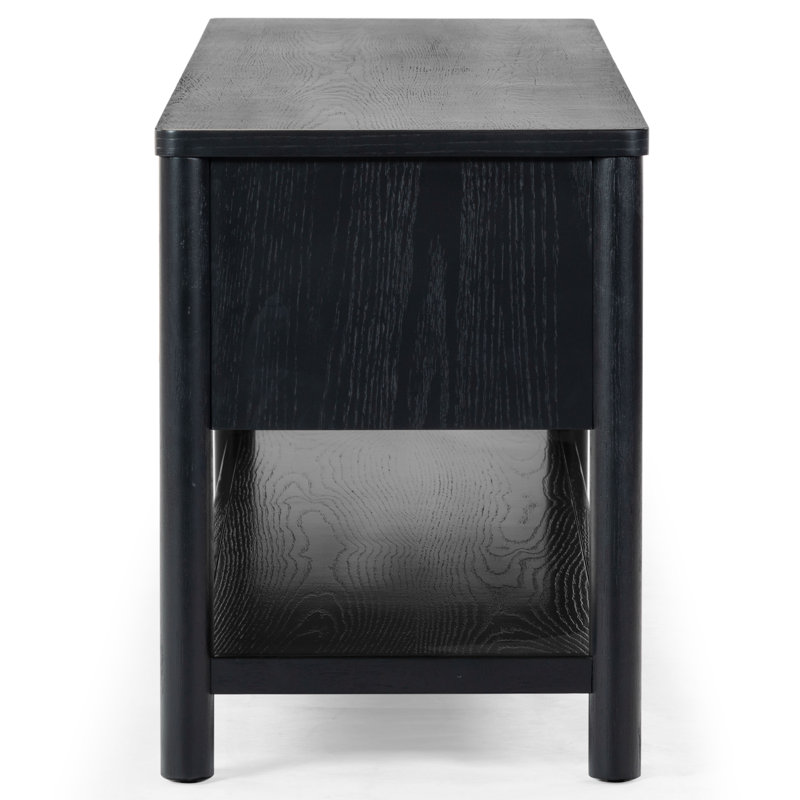 Jaylessa TV Stand, Black