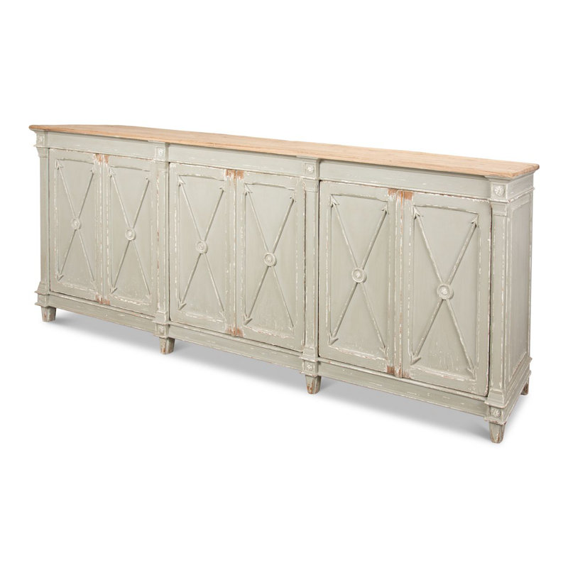Monarda 96'' W Solid Wood Sideboard