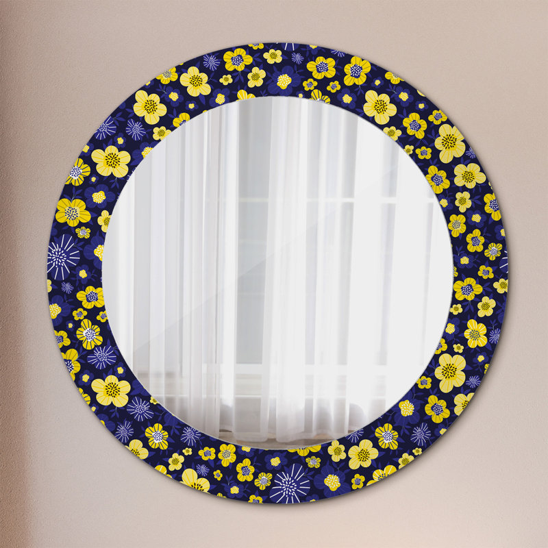 Huldar Glass Flat Wall Mirror