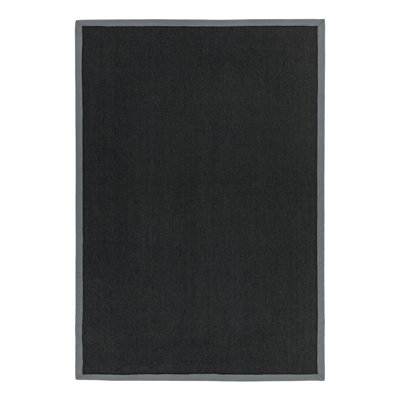 Essie Sisal Black/Grey Rug