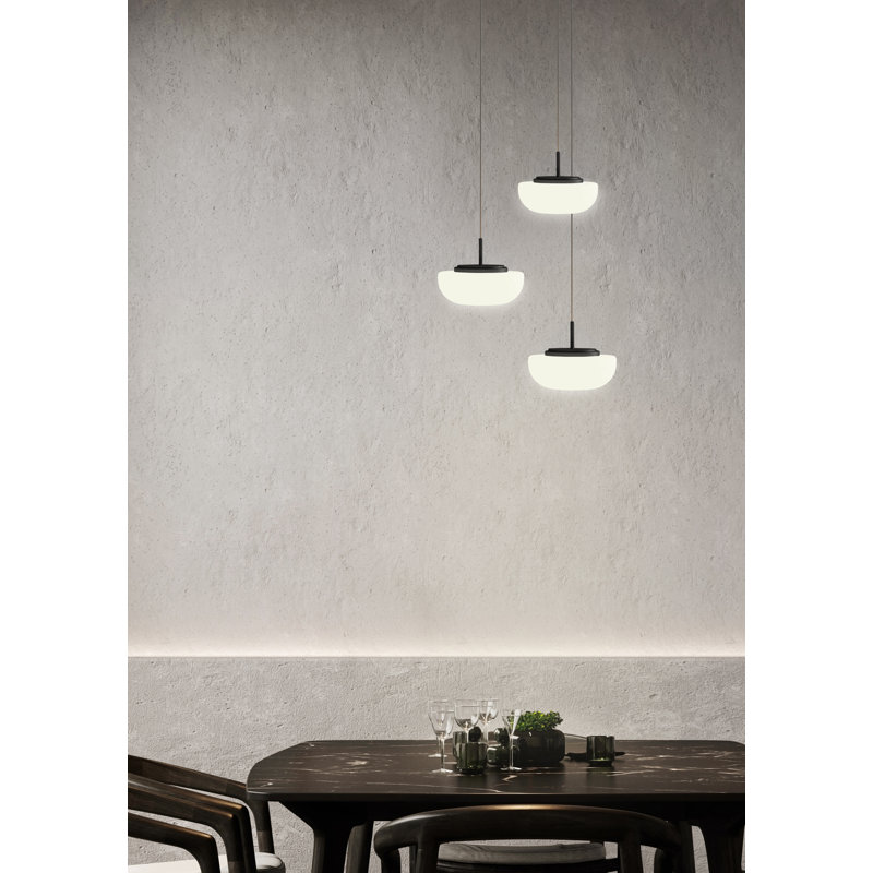 Kiki 1 - Light Single Geometric Pendant, Anthracite