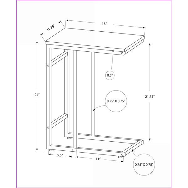 Dimensions du produit
