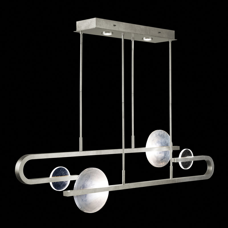 Selene 6 - Light LED Pendant, Silver