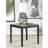 Vinnie Grey And Black Side End Table