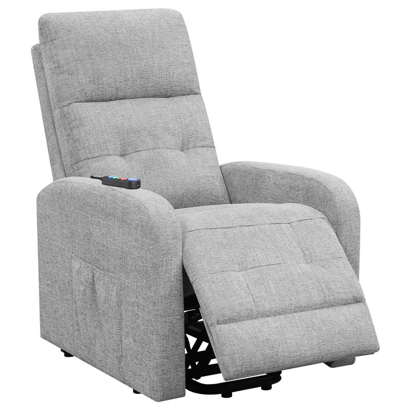 Fauteuil inclinable capitonné