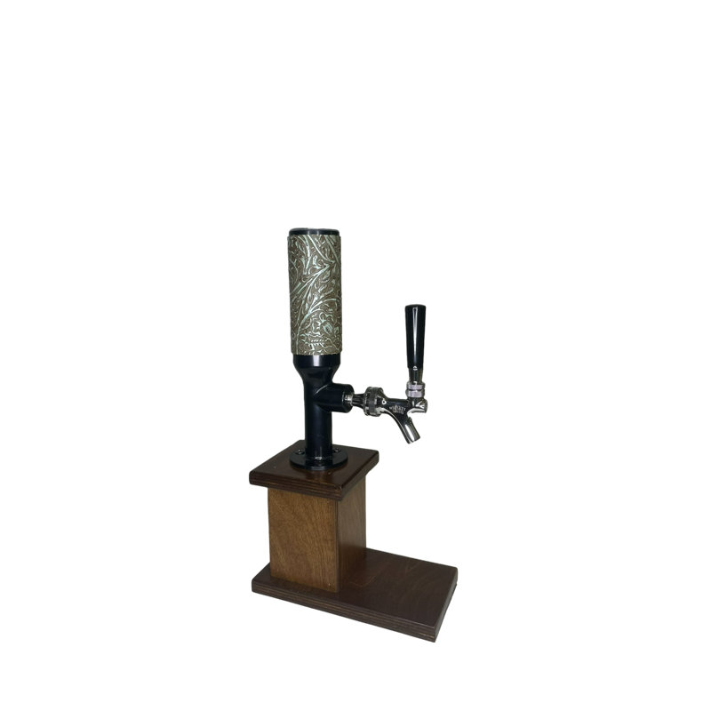 Kapish Beverage Dispenser, Green Tooled