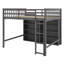 Lit mezzanine avec tablettes de rangement ouvertes-1597034411