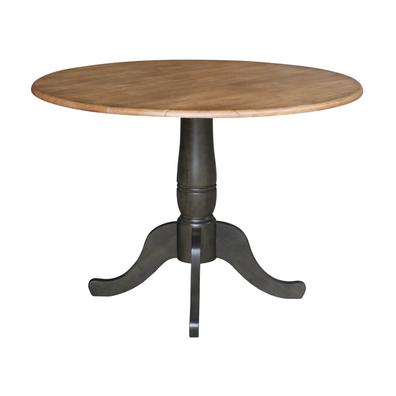 Table de salle à manger Hesston, Hickory / charbon délavé