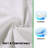 GOGREEN Waterproof Pillow Protectors with Zipper Standard Size, Cooling Rayon From Bamboo Zippered Pillow Case Protector, Bed Bedbugs Pillow Case Cover Prevent Dust Mites and Allergens (2 Packs, White)-116787770-116787768