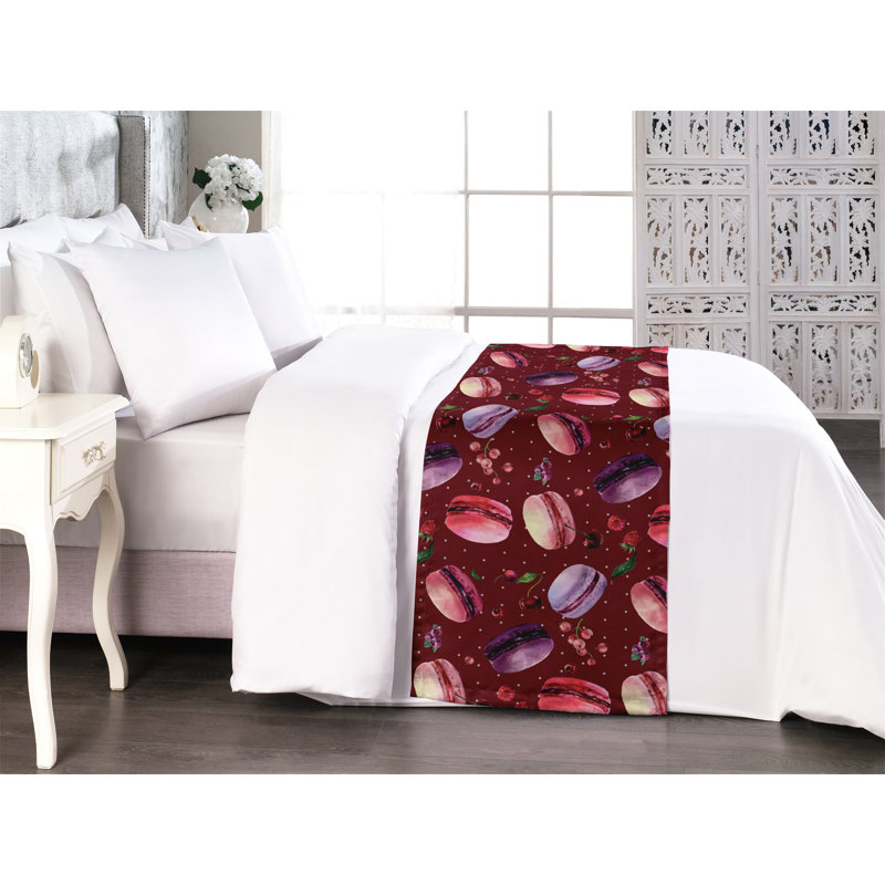 Tapis de couloir Ambesonne Macaroon French Vibes, Très grand lit