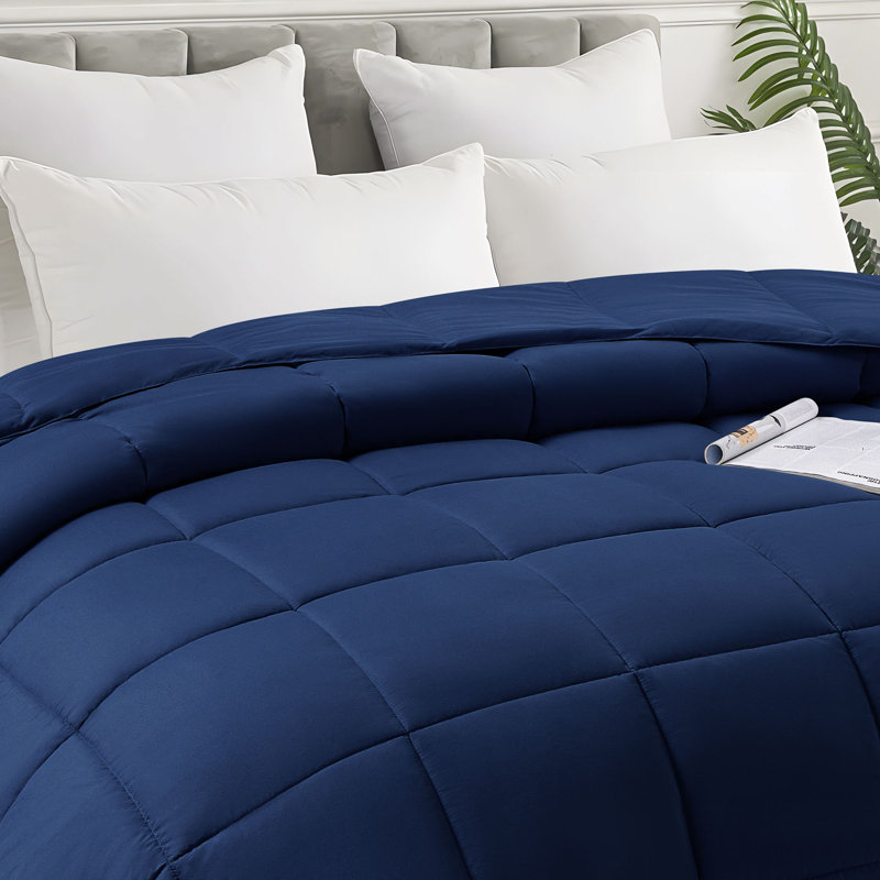 Machine Braided Comforter, King Comforter, White