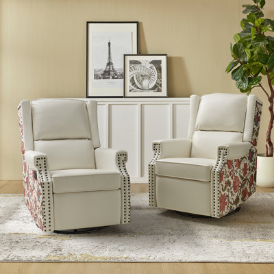 Ensemble de 2 fauteuils inclinables Prayag