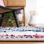 Tapis géométrique à tissage plat Montauk-4337323