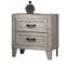 Table de chevet délavée et élégante table de chevet 1Pc