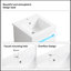 Ensemble de meuble-lavabo simple avec plateau 16,00 Roddell