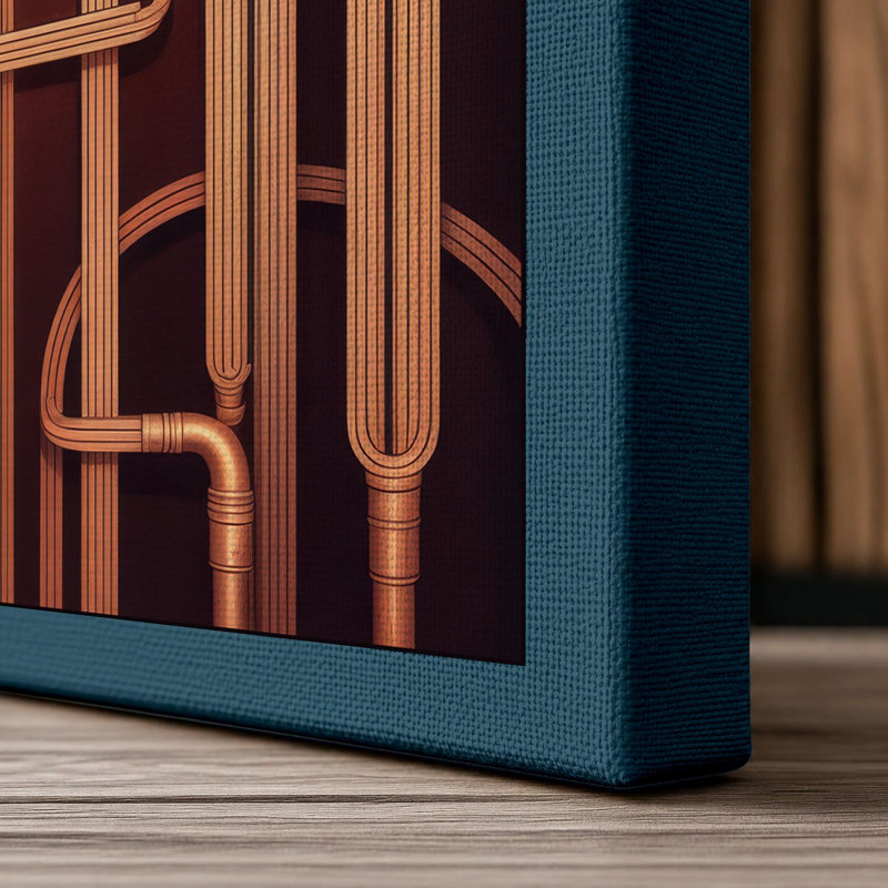 Print, 30x20 - 76.2 x 50.8 cm, Teal Border