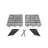 No-Dig Landscape Edging With Anchoring Spikes, 2.7 In Tall Decorative Stone-Look Garden Border, 15 Foot Kit