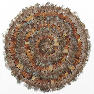 16" Pheasant Feather Decorative Placemats