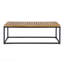 BANC EN BOIS ET MÉTAL JECO INDUSTRIAL