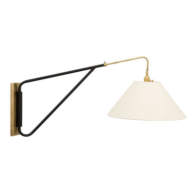 Plug-in Swing Arm Sconce