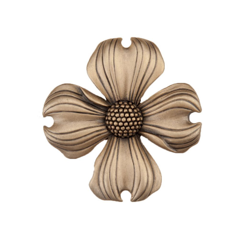 Bouton d'armoire Dogwood, Or musée