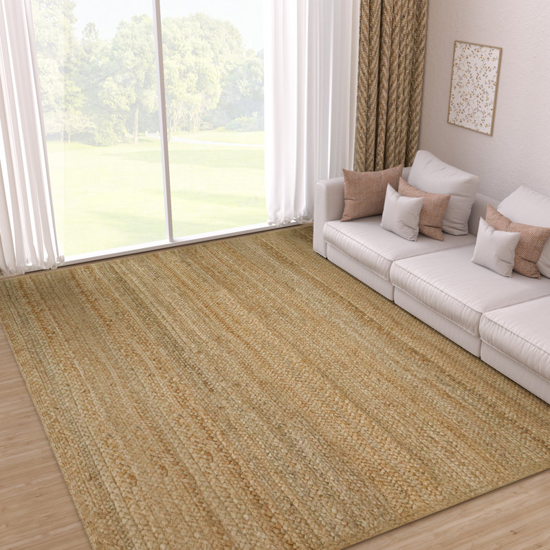 Kayleigh Hand Braided Area Rug, Rectangle 8' x 10'