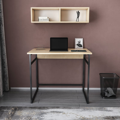 Hussum Modern Desk by Latitude Run