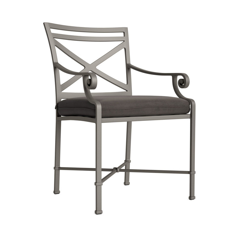 Venetian Outdoor Lounge Chair, Mica, Fusion Charcoal