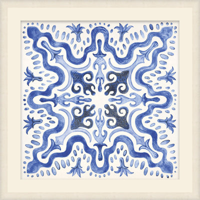 Ornate Tiles 2 Framed Print