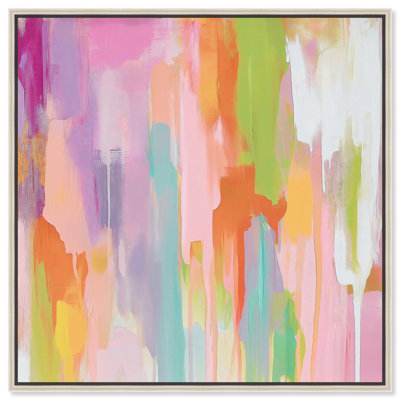 Sanasa I, toile moderne de couleur abstraite par Art Remedy