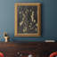 Cosmic Footprints - Peinture sur toile encadrée-1348382196