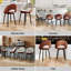 Tabouret de comptoir pivotant 25 po Rumery-1219289399
