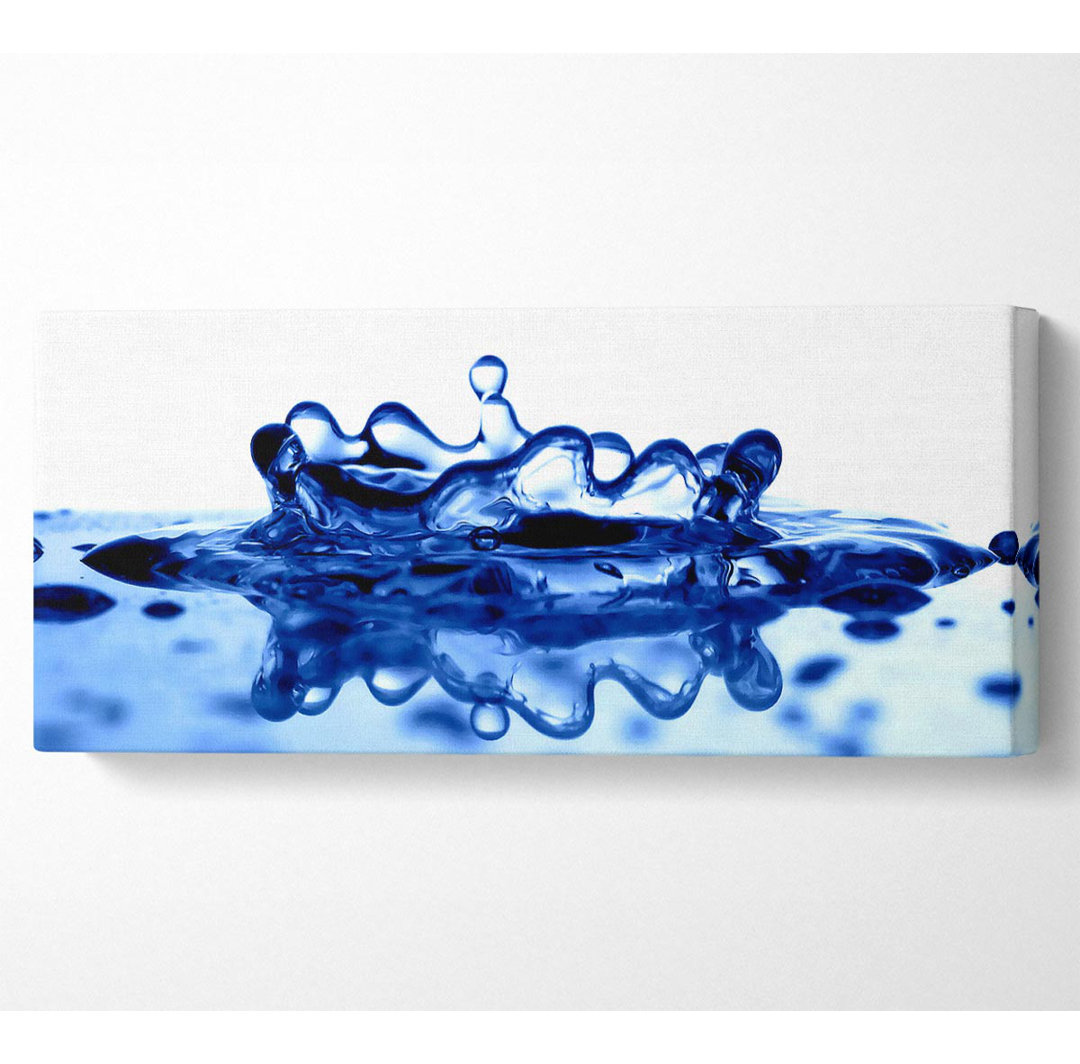 A Drop of Juice Blue - Kunstdrucke auf Leinwand