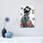 Lady O' Butterflies by D13EGO - Print on Canvas-63929534-63929535