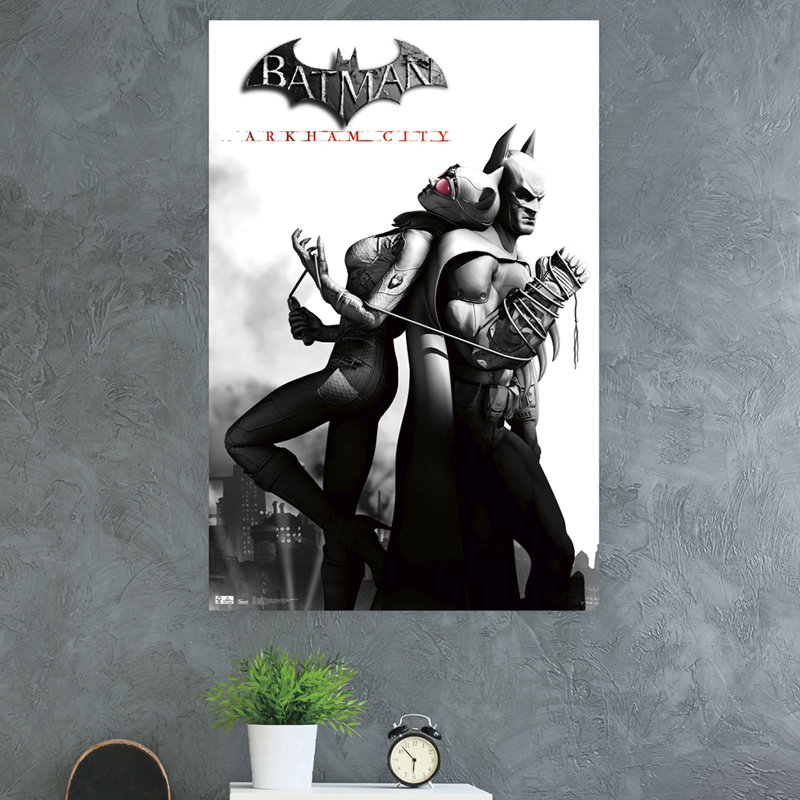« arkham city-catwoman », impression sur papier