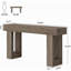 Console élégante, table d'appoint en bois