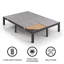 Panneaux de support pliables pour lit Queen (épaisseur 0,3 pouce), 152 x 203 cm (60 x 80 pouces), support de matelas discret, compatible avec les cadres de lit en métal et les lits plateformes.-1236044578