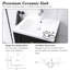 20" Modern Freestanding Small Bathroom Vanity Cabinet With Ceramic Sink-82951694-82951690