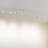 8-Light Adjustable LED Track Lighting Fixture with Colour Temperature Control-113463700