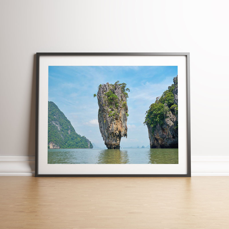 Paradise Island by Vouvart - Single Picture Frame Print