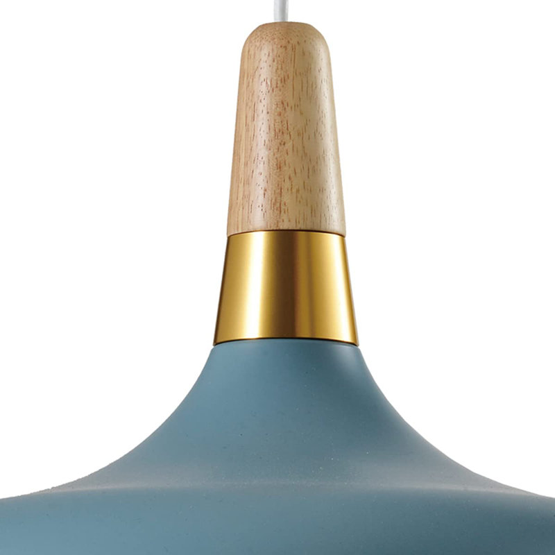 Thames 1 - Light Dome Pendant, Blue