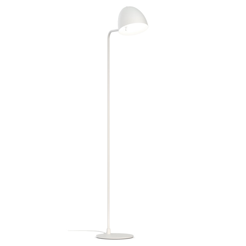 Grandstaff 157cm Arched Floor Lamp, White