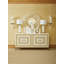 Round Rattan Framed Wall Mirror