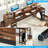 Two - Person Desk With Monitor Stand, 78.74" Long Double Computer Office Desk With Storage Shelves, Large Gaming, Study And Writing Table Workstation For Home Office (Rustic Brown)-1908026538