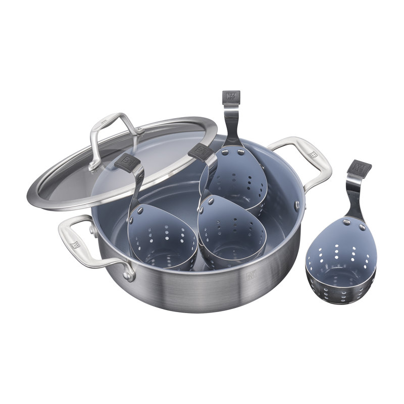 Zwilling Spirit JA Henckels 4 Cup Nonstick Egg Poacher