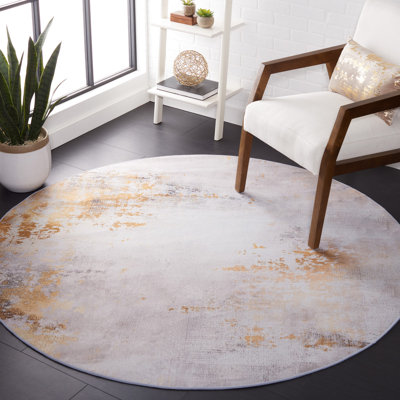 Tacoma Performance Machine Washable Abstract Rug