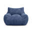 Fauteuil à billes en velours côtelé Compression-1697409104