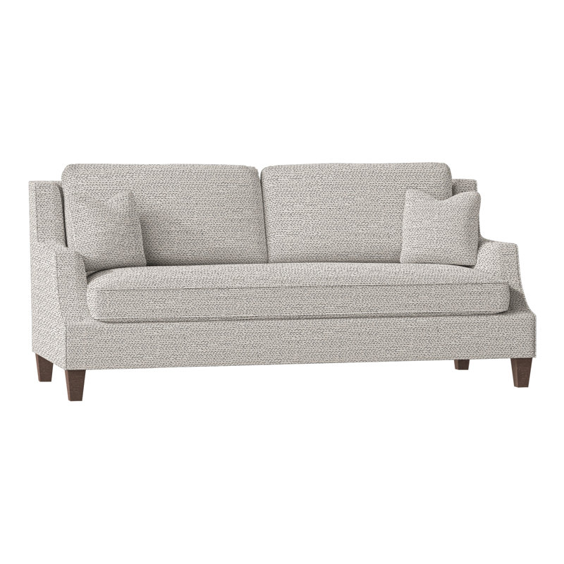 Savannah Upholstered 87.5'' Sofa, Hazelnut, Perigold Arigato Balsamic