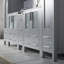 Ensemble de meuble-lavabo double 103 po avec miroir Mance-24550976