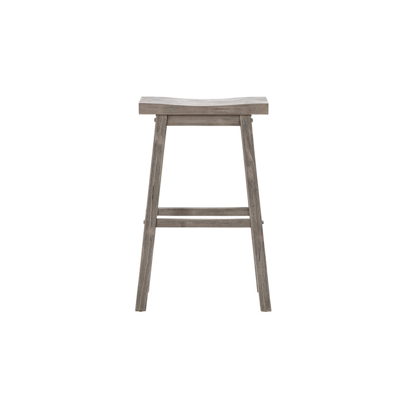 Tabouret Alessandro, Gris tempête métallique, Tabouret de bar (siège d'une hauteur de 29 po), 2